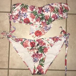 H&M floral bikini set